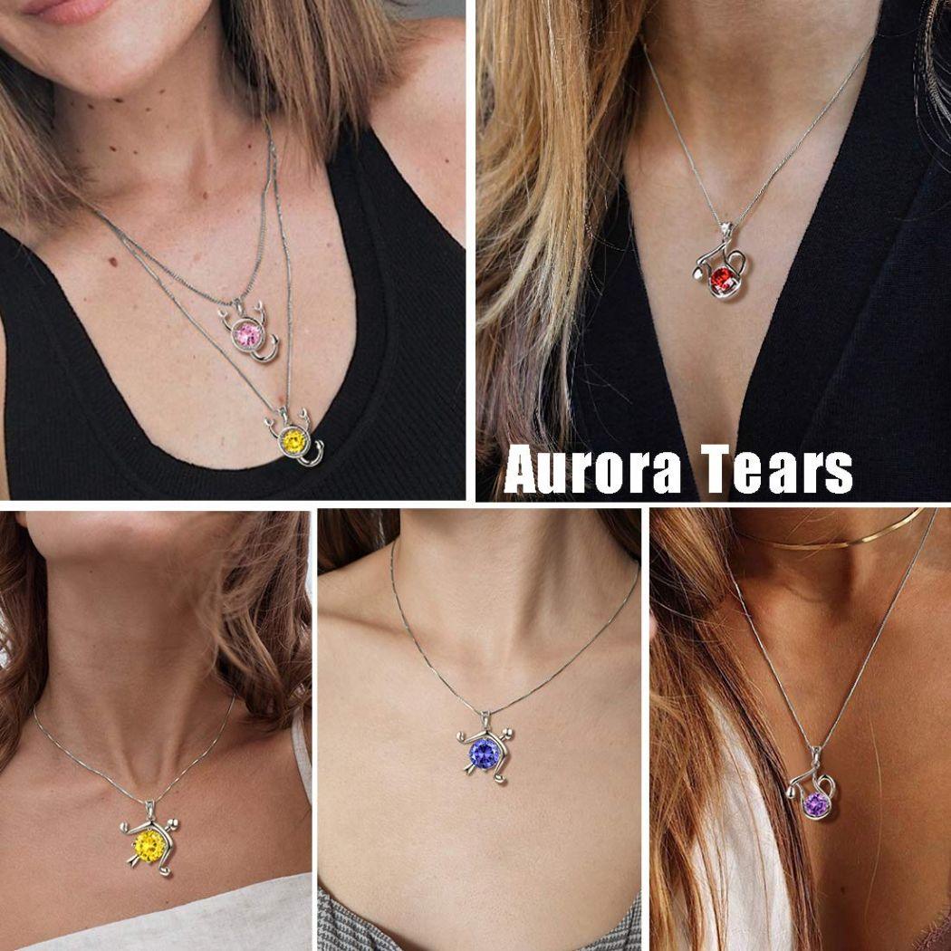 Tokyo Mart Zodiac Sagittarius Necklace December Birthstone Pendant Women Girls Jewelry Birthday Gift Women Girls Jewelry Birthday Gift