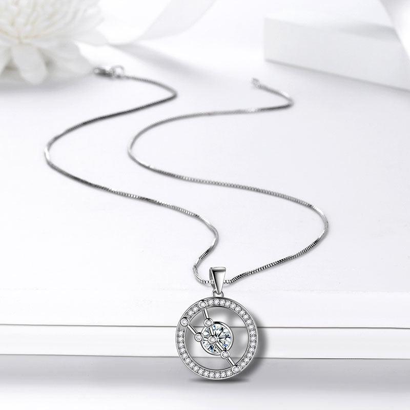 Tokyo Mart Zodiac Taurus Necklace April Birthstone Pendant Jewelry Women Girls Birthday Gift