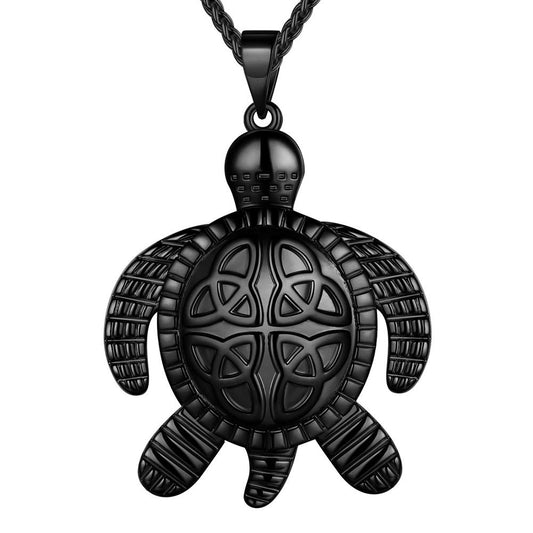 Tokyo Mart Turtle Necklaces Celtic Knot Pendant Animals Jewelry Mens Women Gifts