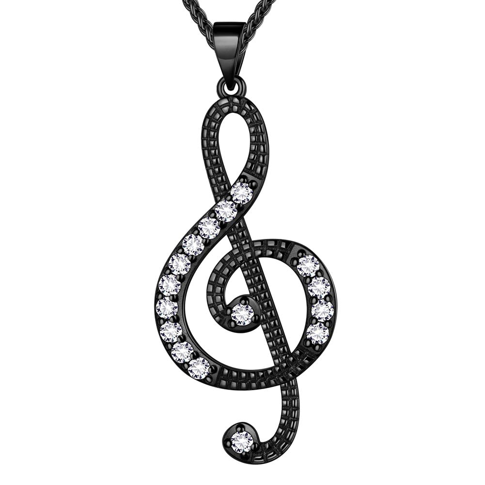 Tokyo Mart Women Musical Note Necklace Treble Clef Music Jewelry Gifts for Girls Music Lover